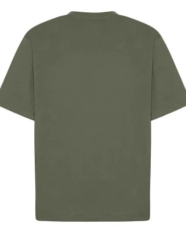 Klassisk T-shirt - Oliven (str. 2år-6XL)