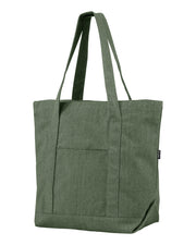 Stor Broderitaske med Lynlås (55x42x15 cm)