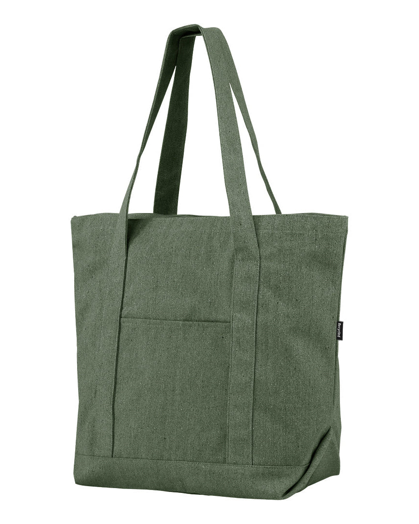 Stor Broderitaske med Lynlås (55x42x15 cm)