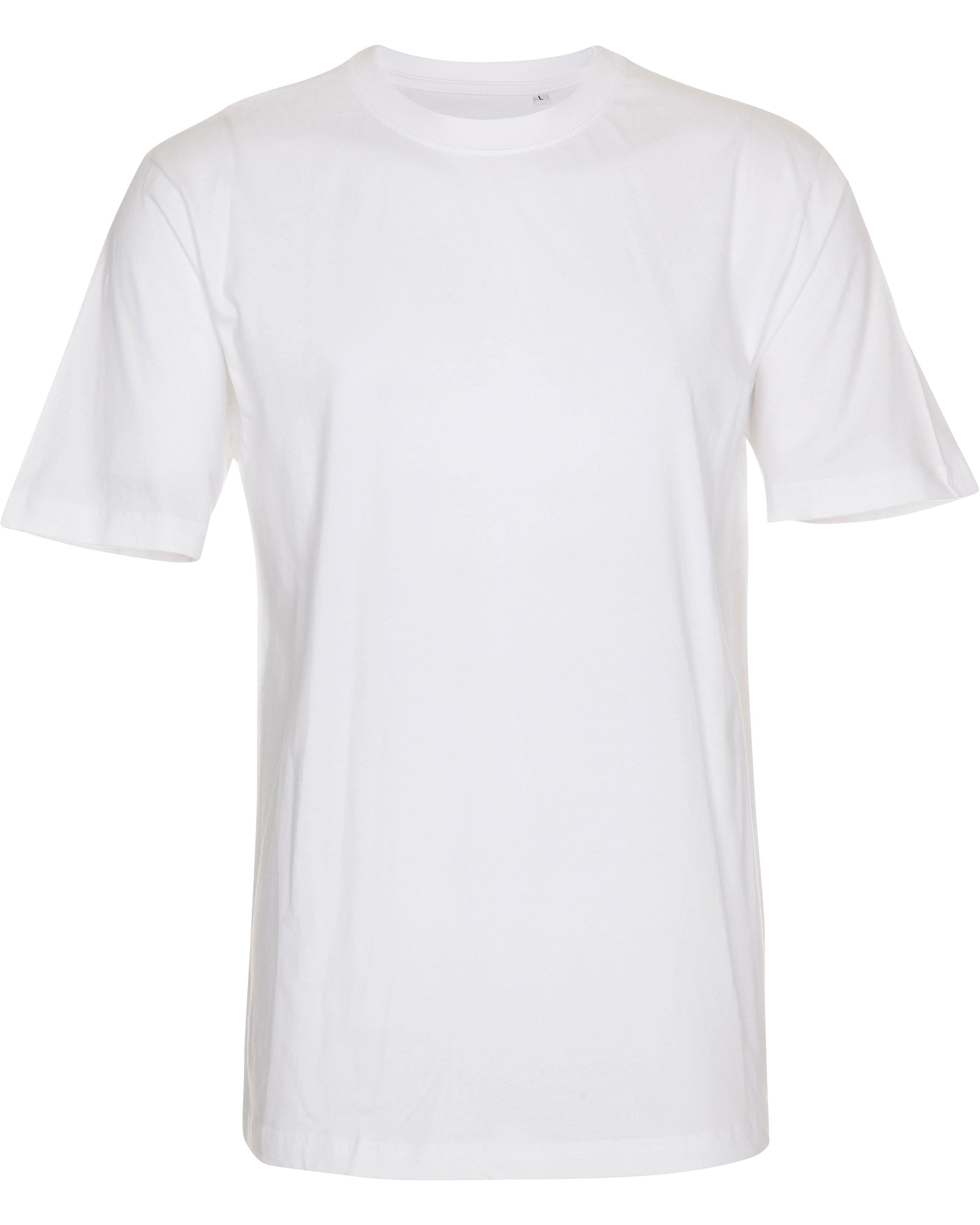 Klassisk T-shirt - Hvid (str. 1år-6XL)