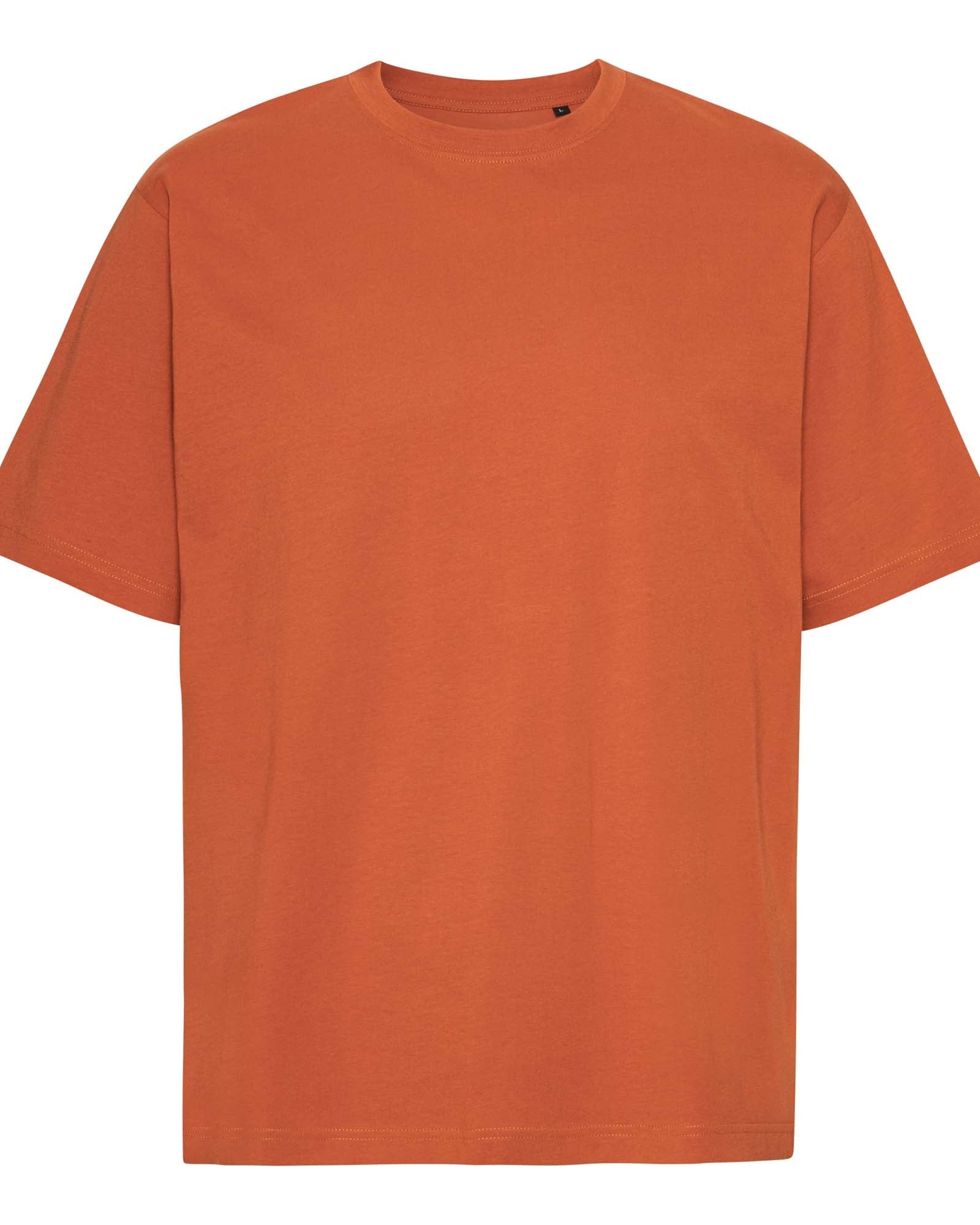 Klassisk T-shirt - Orange (str. 2år-6XL)