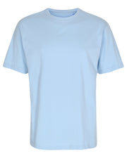 Klassisk T-shirt - Lys Blå (str. 1år-6XL)