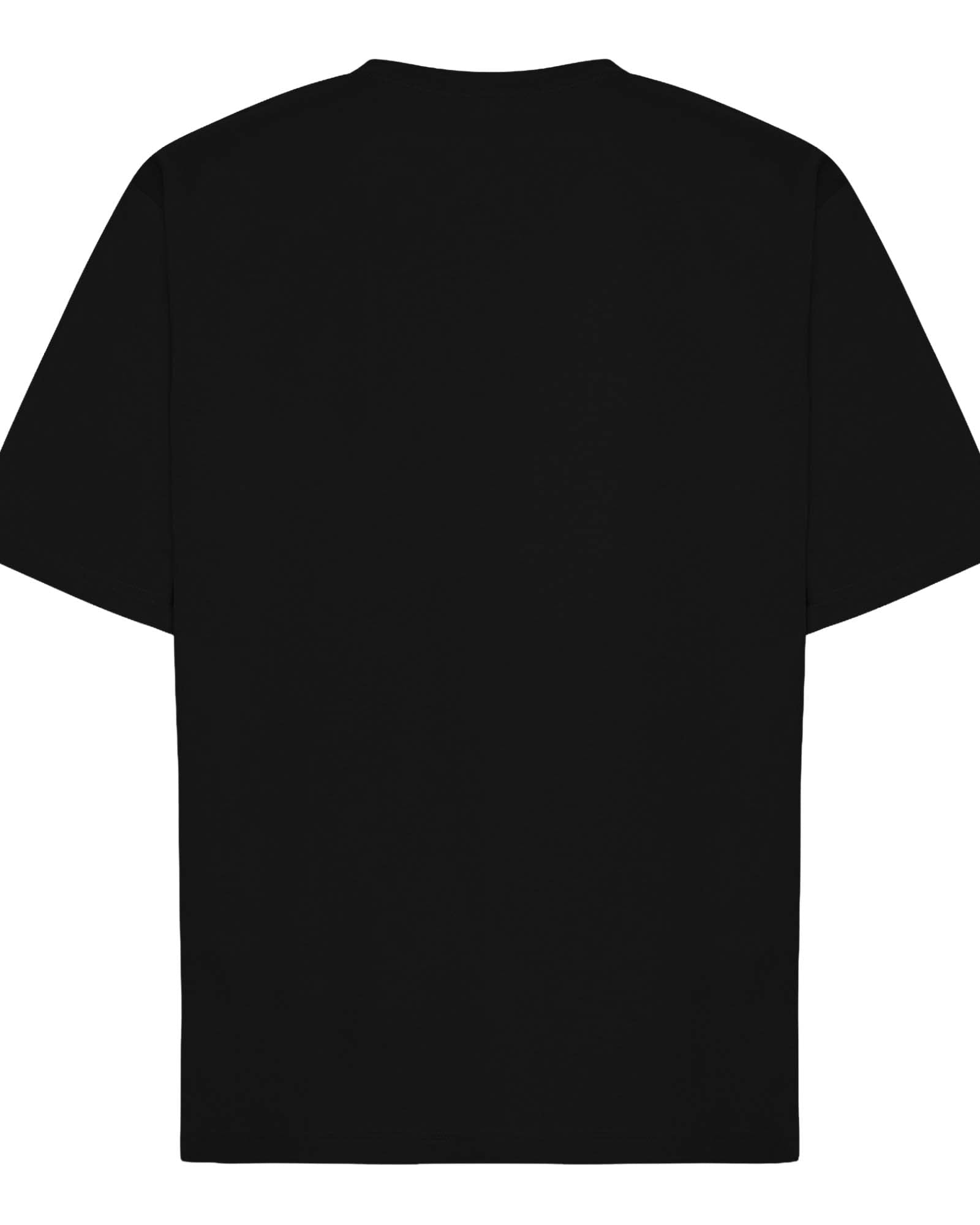Klassisk T-shirt - Sort (str. 1år-6XL)