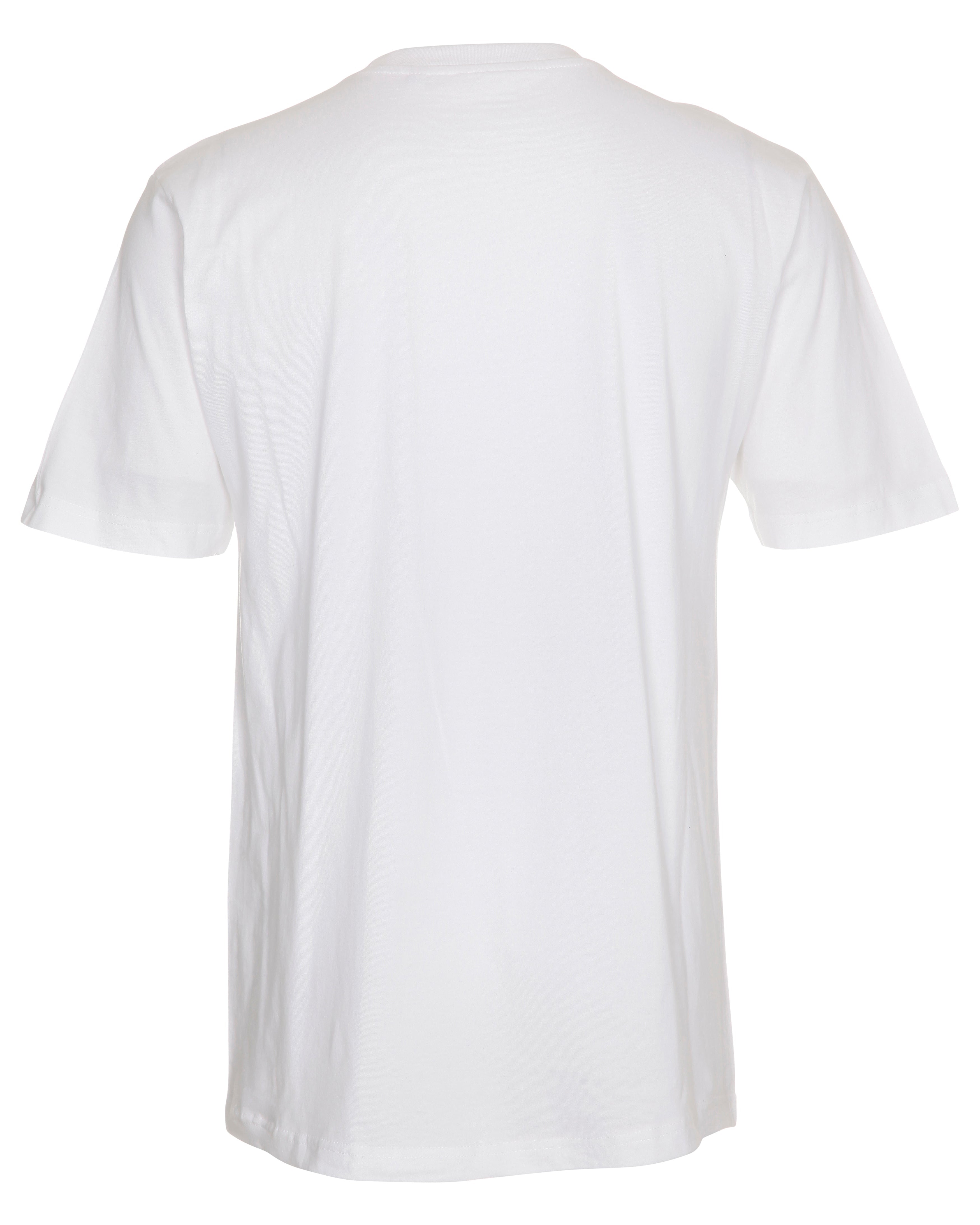Klassisk T-shirt - Hvid (str. 1år-6XL)