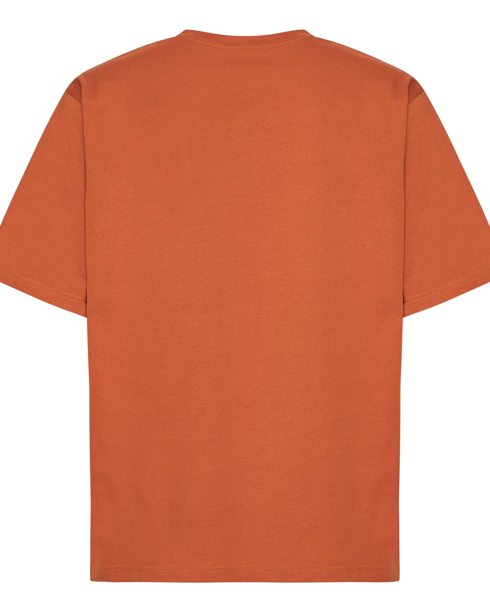Klassisk T-shirt - Orange (str. 2år-6XL)