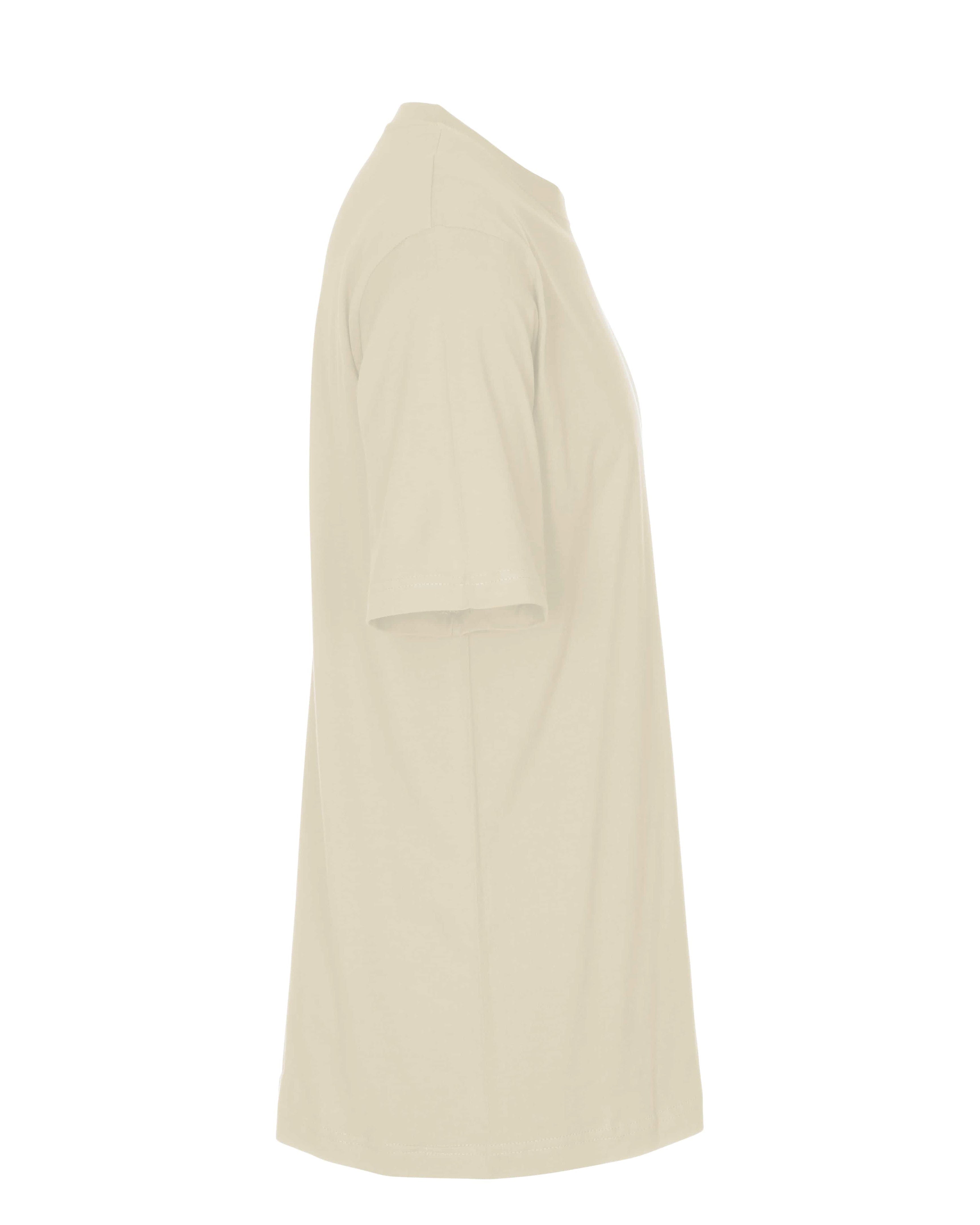 Klassisk T-shirt - Beige (str. 1år-6XL)