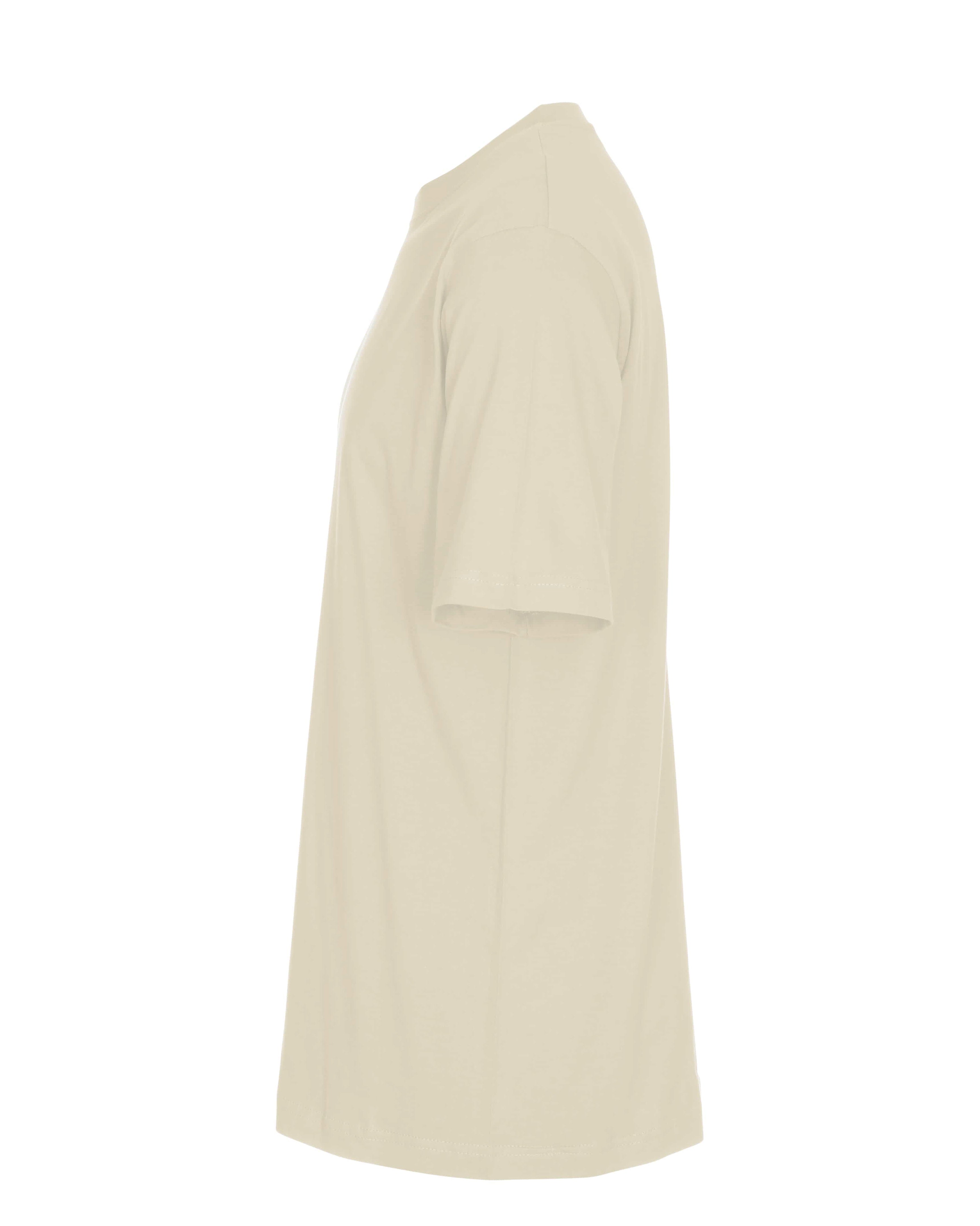 Klassisk T-shirt - Beige (str. 1år-6XL)