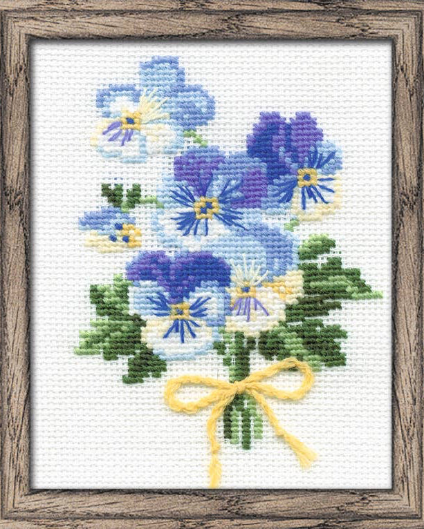Violer – RIOLIS Broderikit (13 x 16 cm)