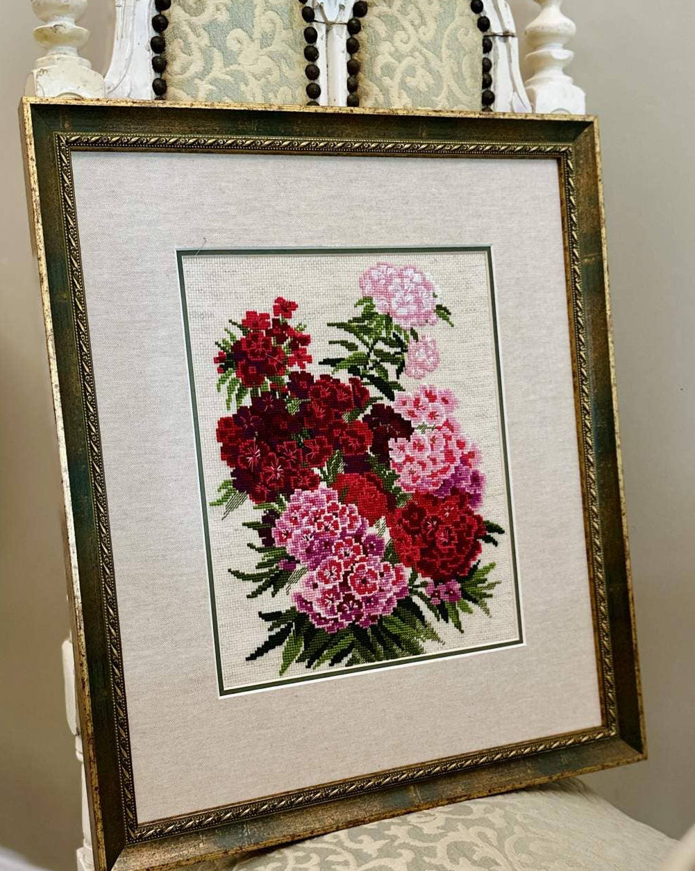 Sweet William – RIOLIS Broderikit (24 x 30 cm)