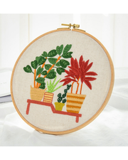Plante – Broderikit (ca. 27 x 27 cm)