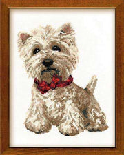 West Highland White – RIOLIS Broderikit
