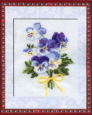 Violer – RIOLIS Broderikit (13 x 16 cm)