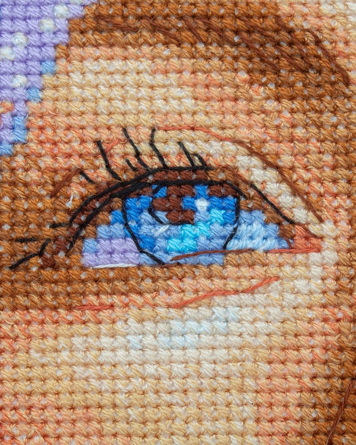 Bubblegum-drømme – AINE Broderikit (20 x 20 cm)