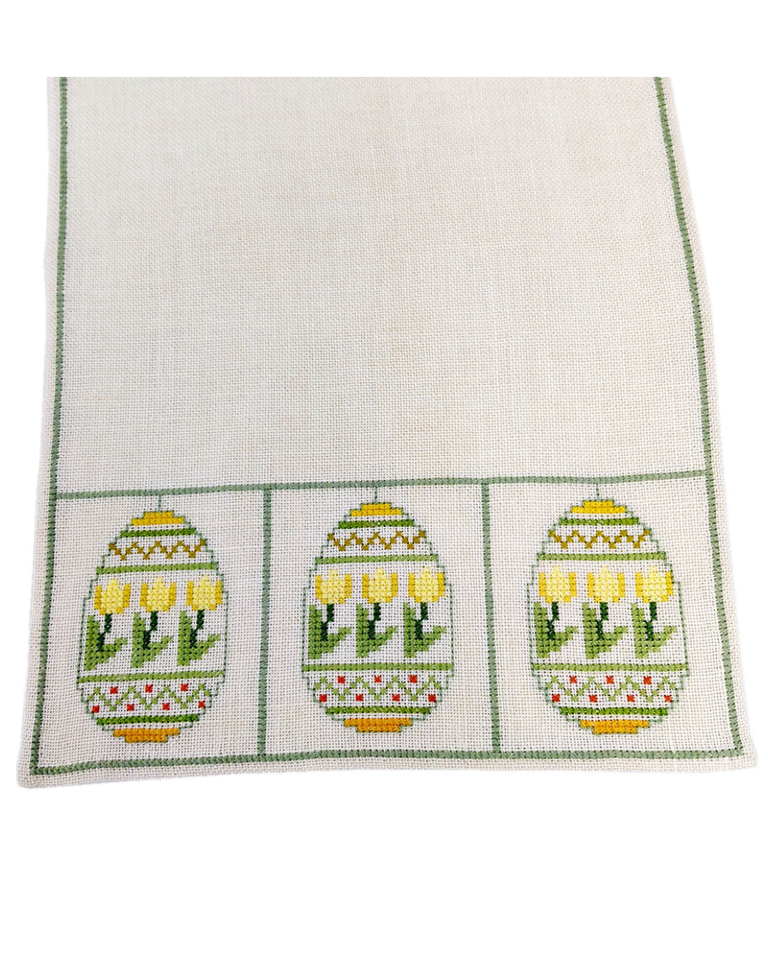 Haandarbejdets Fremme | Påskeæg Bordløber – Broderikit