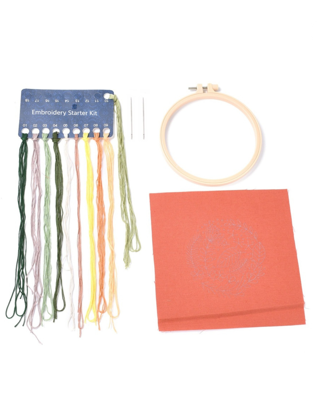 Blade – Broderikit (Ø16 cm) inkl. ramme