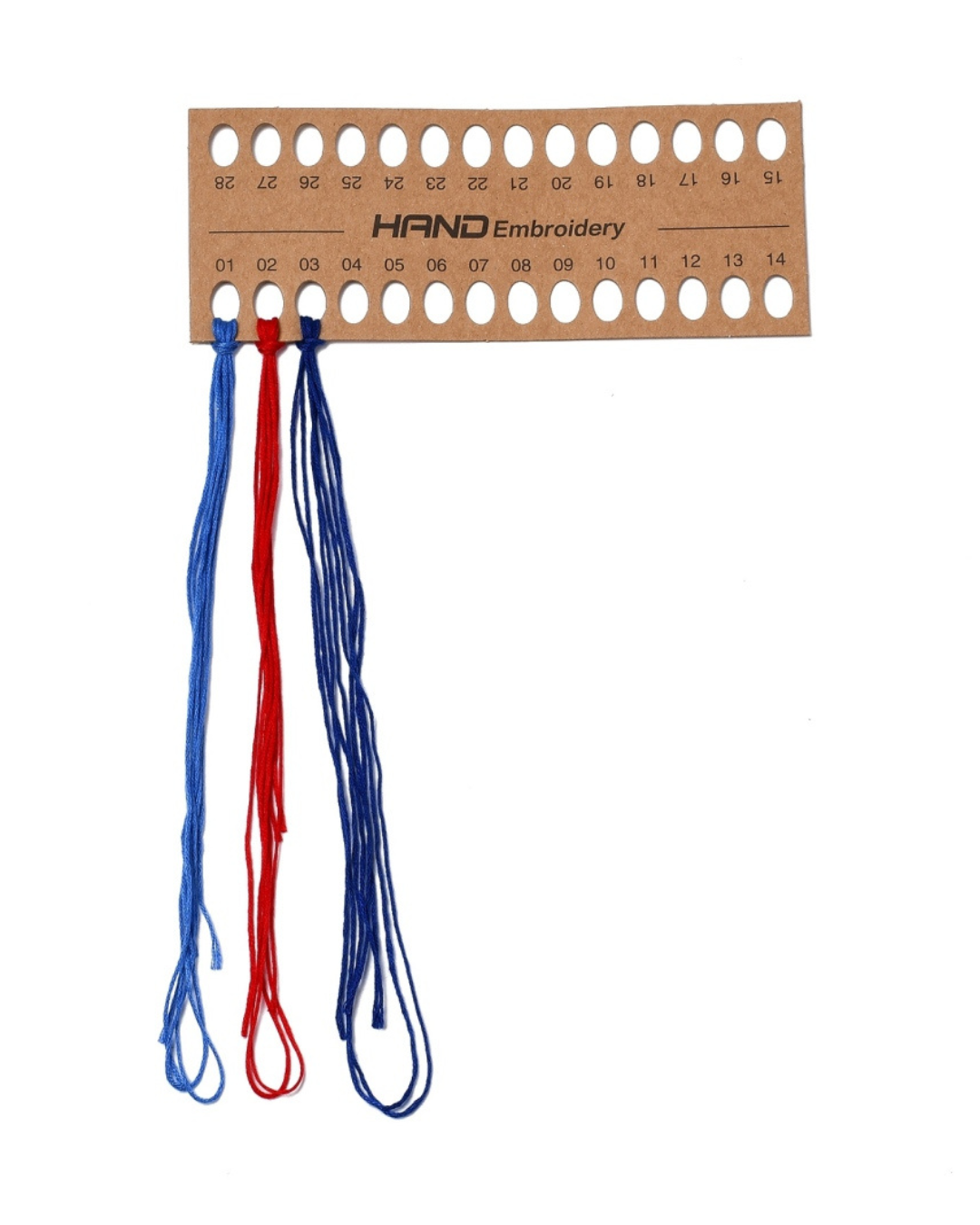 Hval – Broderikit (Ø11 cm) inkl. ramme