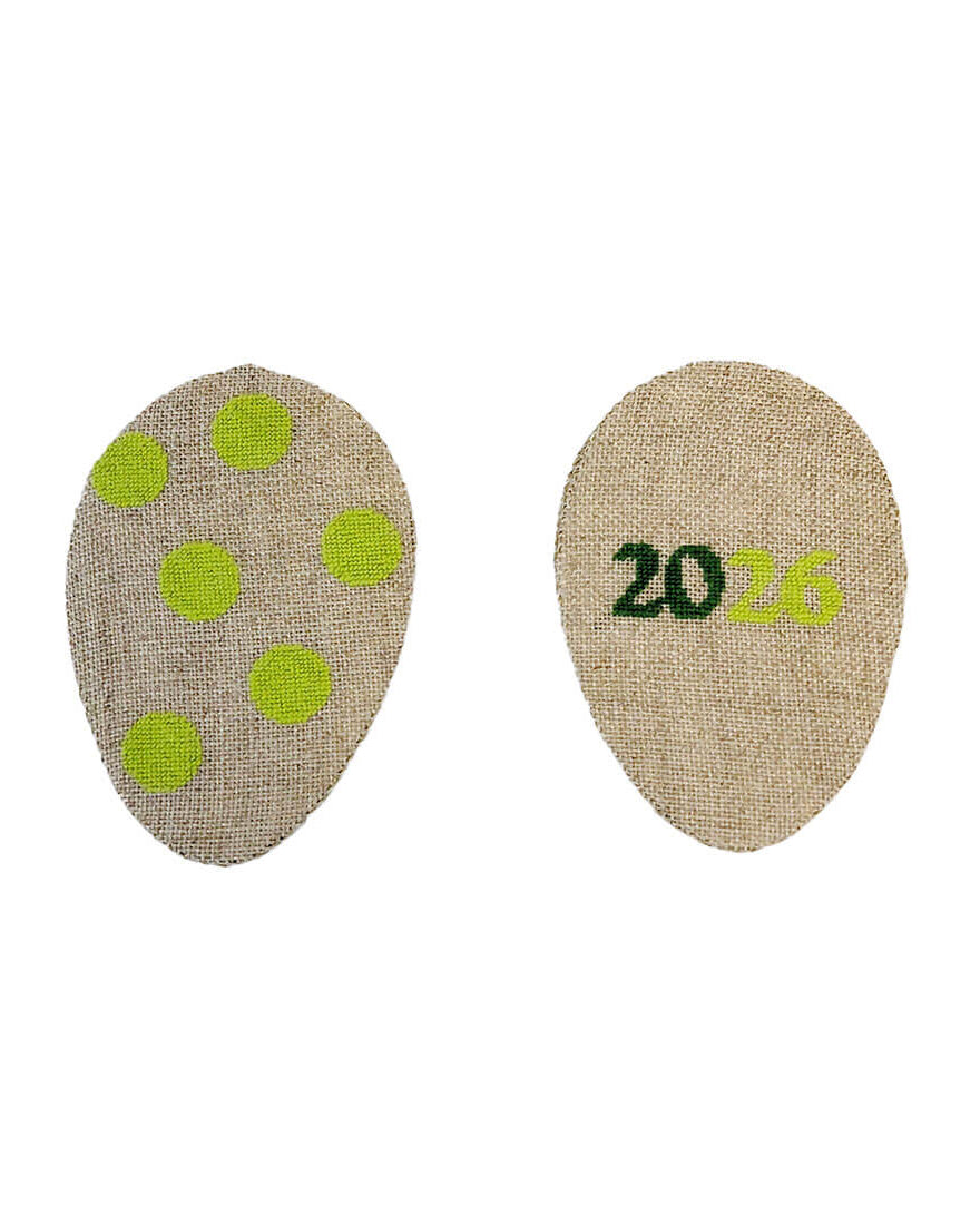 Haandarbejdets Fremme | Påskeæg 2026 - Broderikit (6×9 cm)