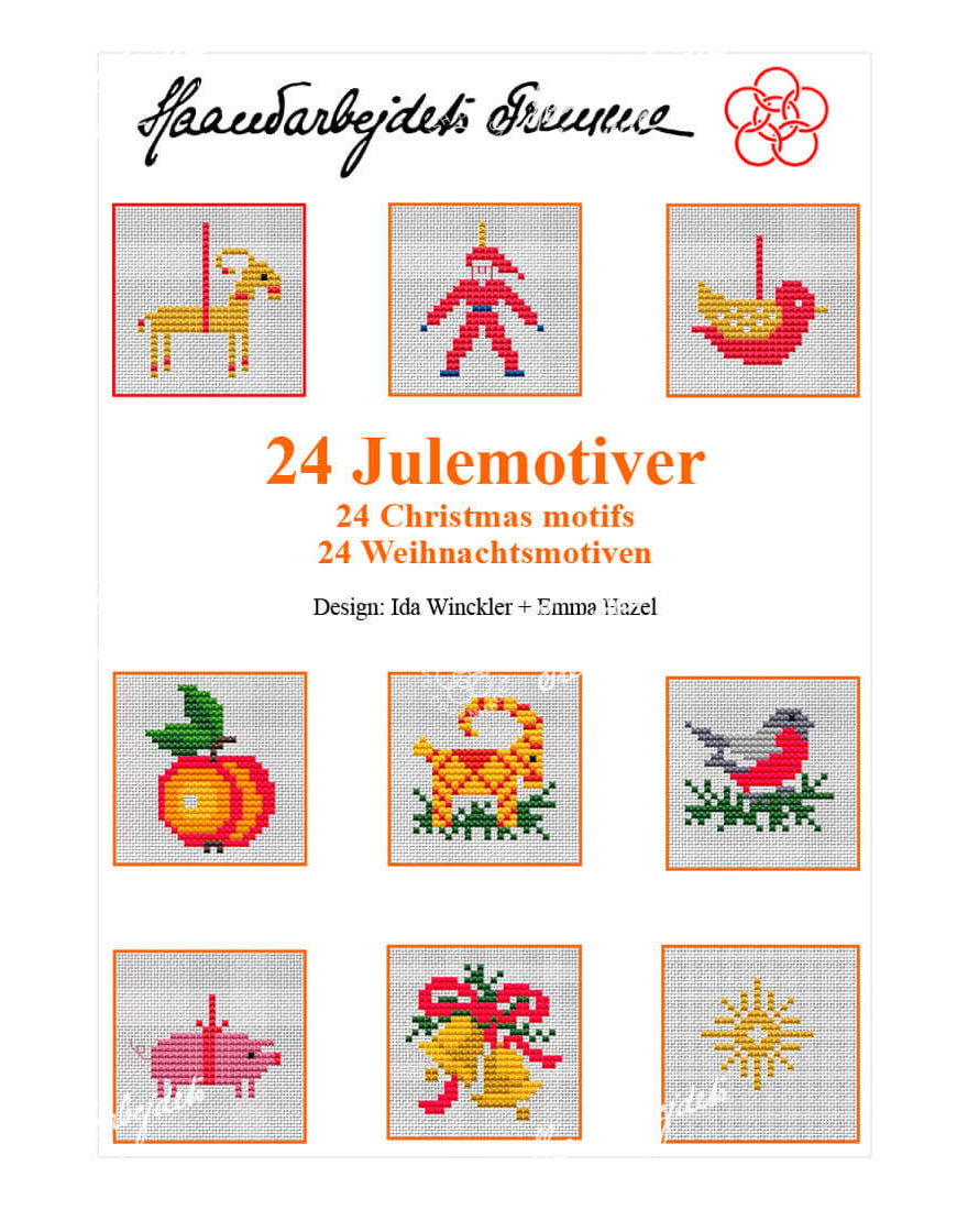 Haandarbejdets Fremme | 24 Julemotiver