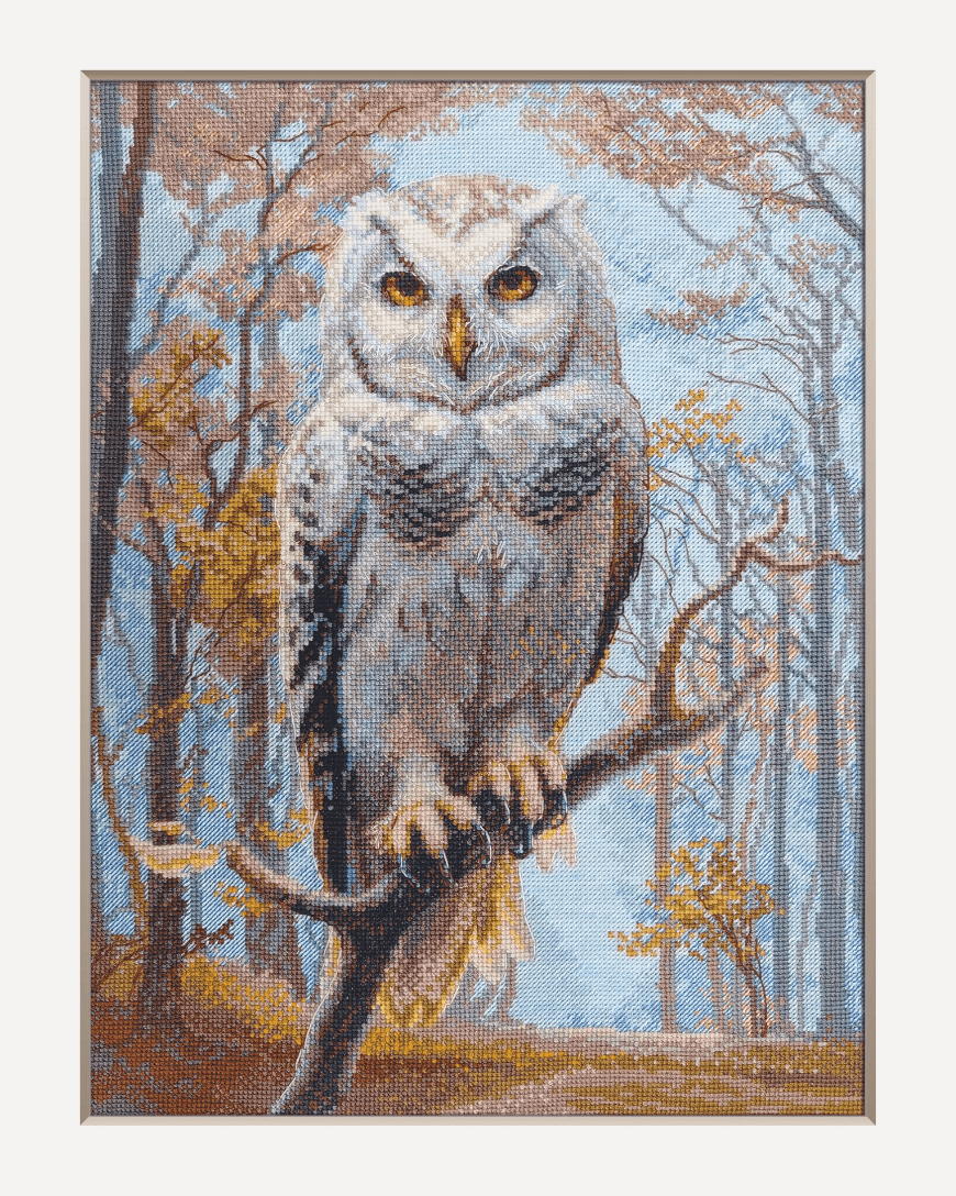 Wildwood Owl – AINE Broderikit (30 x 40 cm)