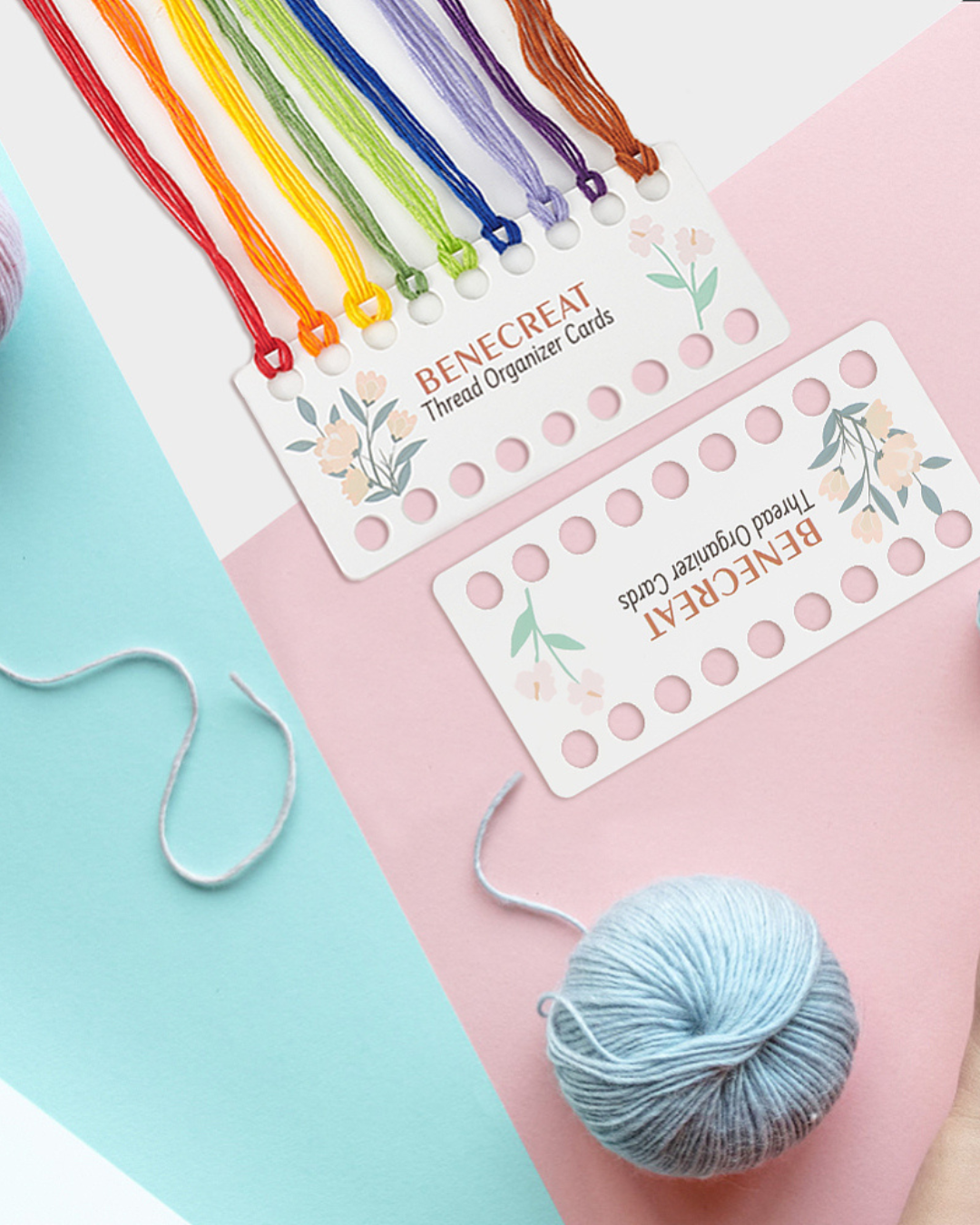 Trådholder til Broderigarn i Pap – 18 Huller