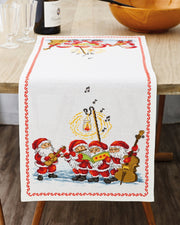 Orkester Nisserne Bordløber – Broderikit (34 x 86 cm)