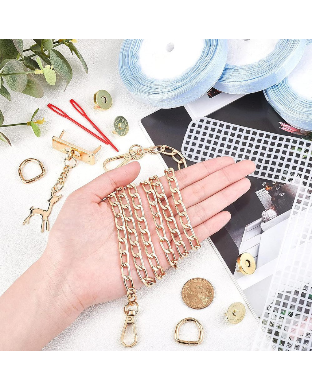 DIY Skuldertaske – Kreativt Taskesæt med Plastikstramaj