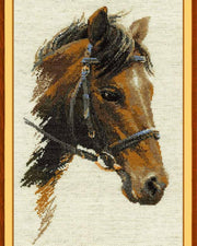 Brun Hest – RIOLIS Broderikit