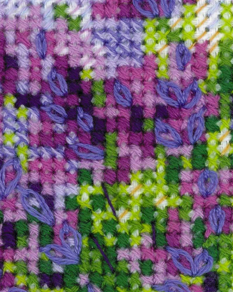 Buket med Lavendel – RIOLIS Broderikit (15 x 18 cm)