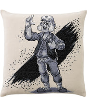 Onkel Stewart Pude - Broderikit (40 x 40 cm)