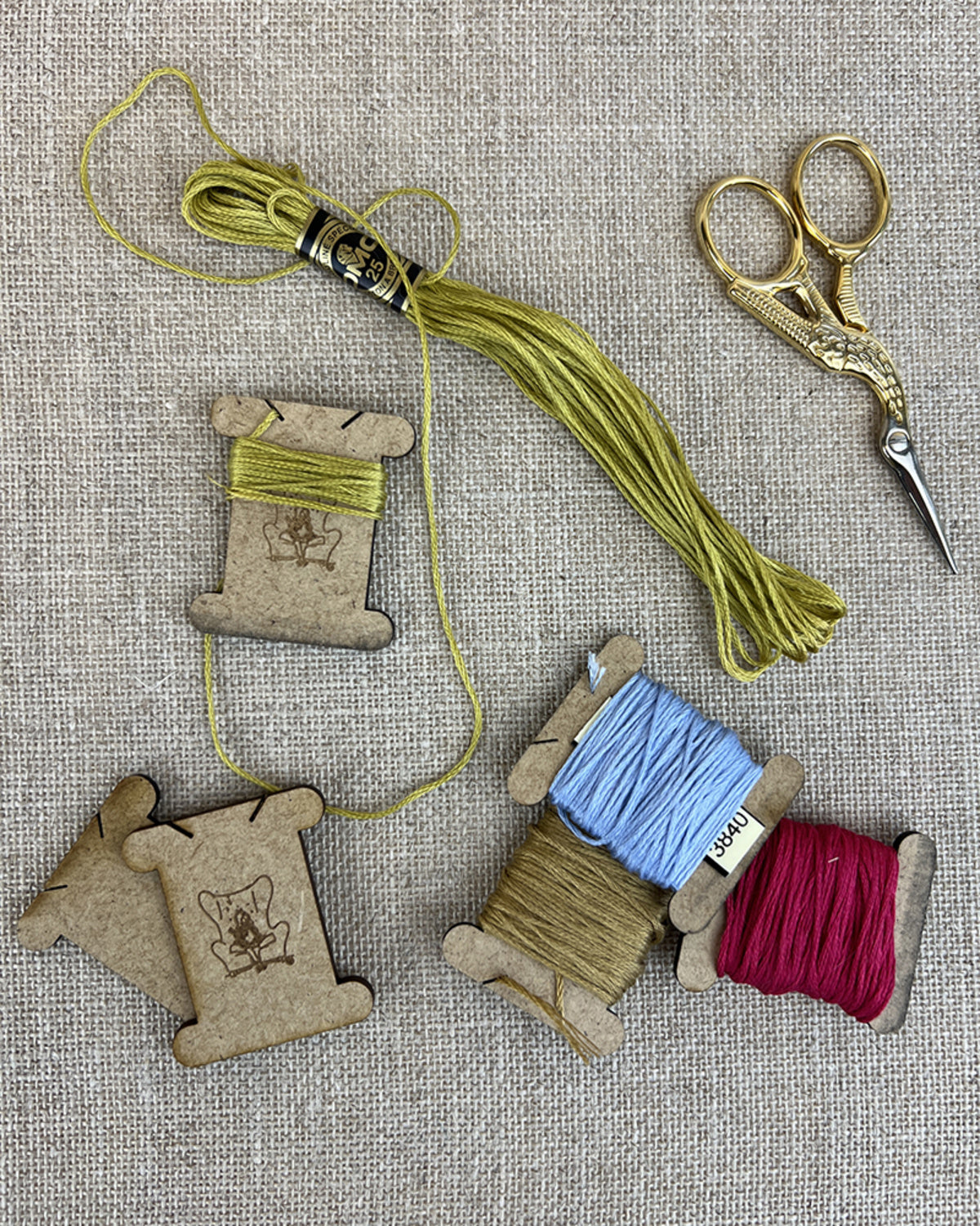 Garnvindsler til Broderigarn – MDF (4x4,5 cm)