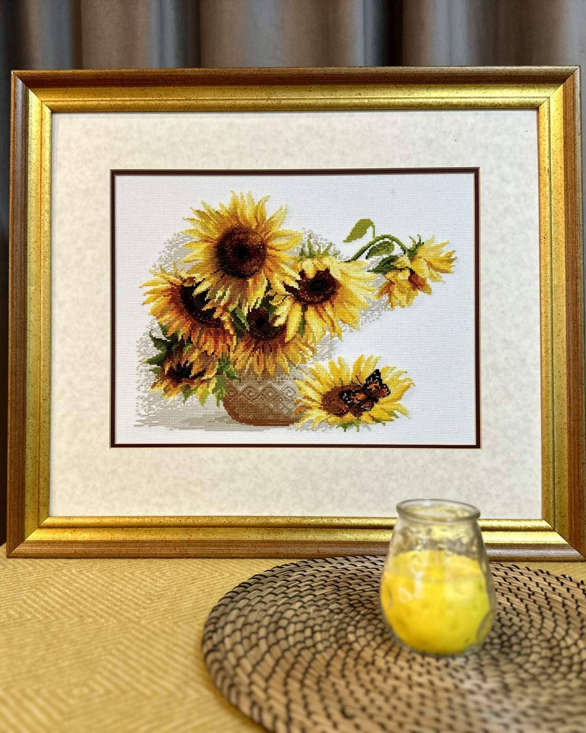 Varm Sommer – RIOLIS Broderikit (40 x 30 cm)