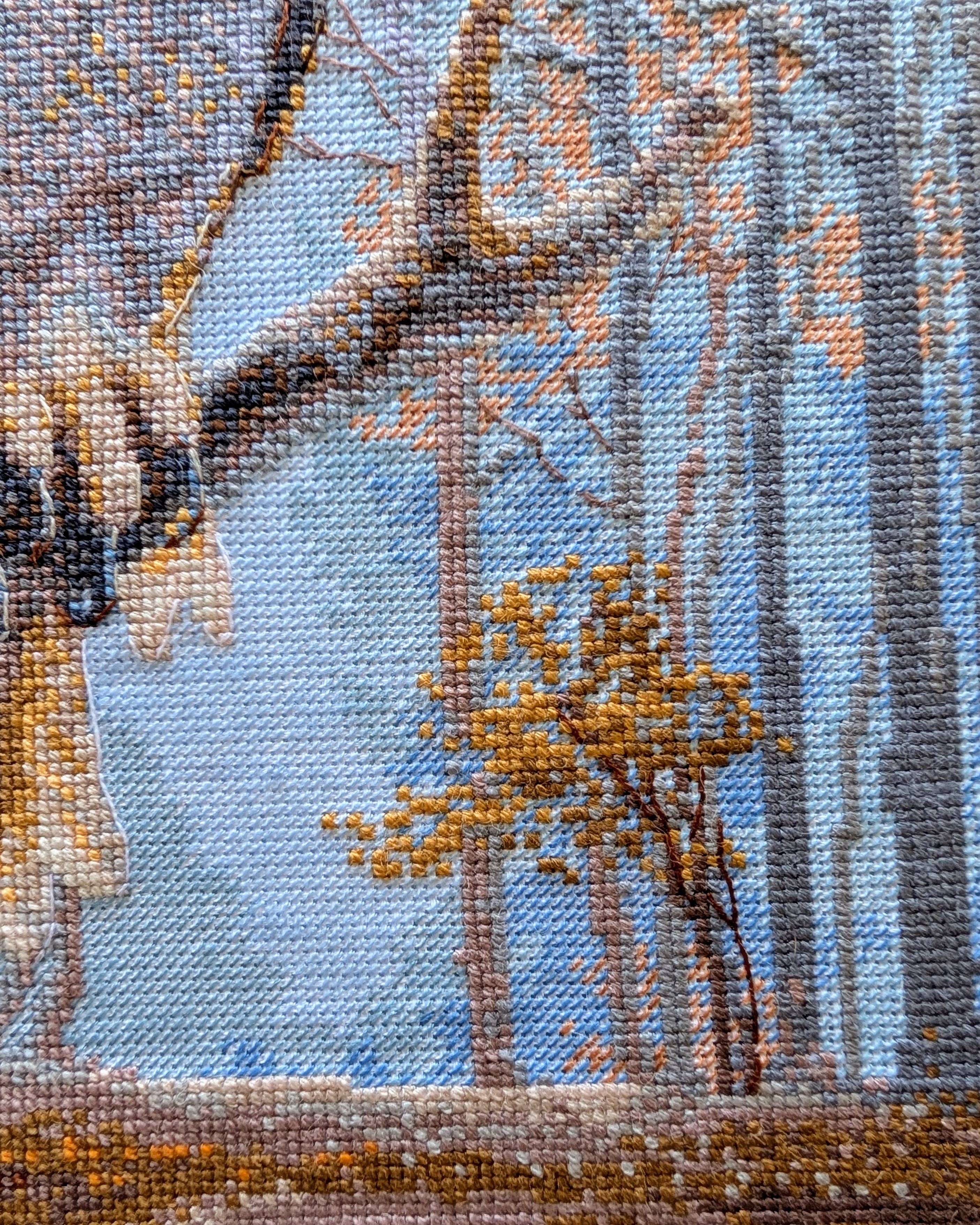Wildwood Owl – AINE Broderikit (30 x 40 cm)