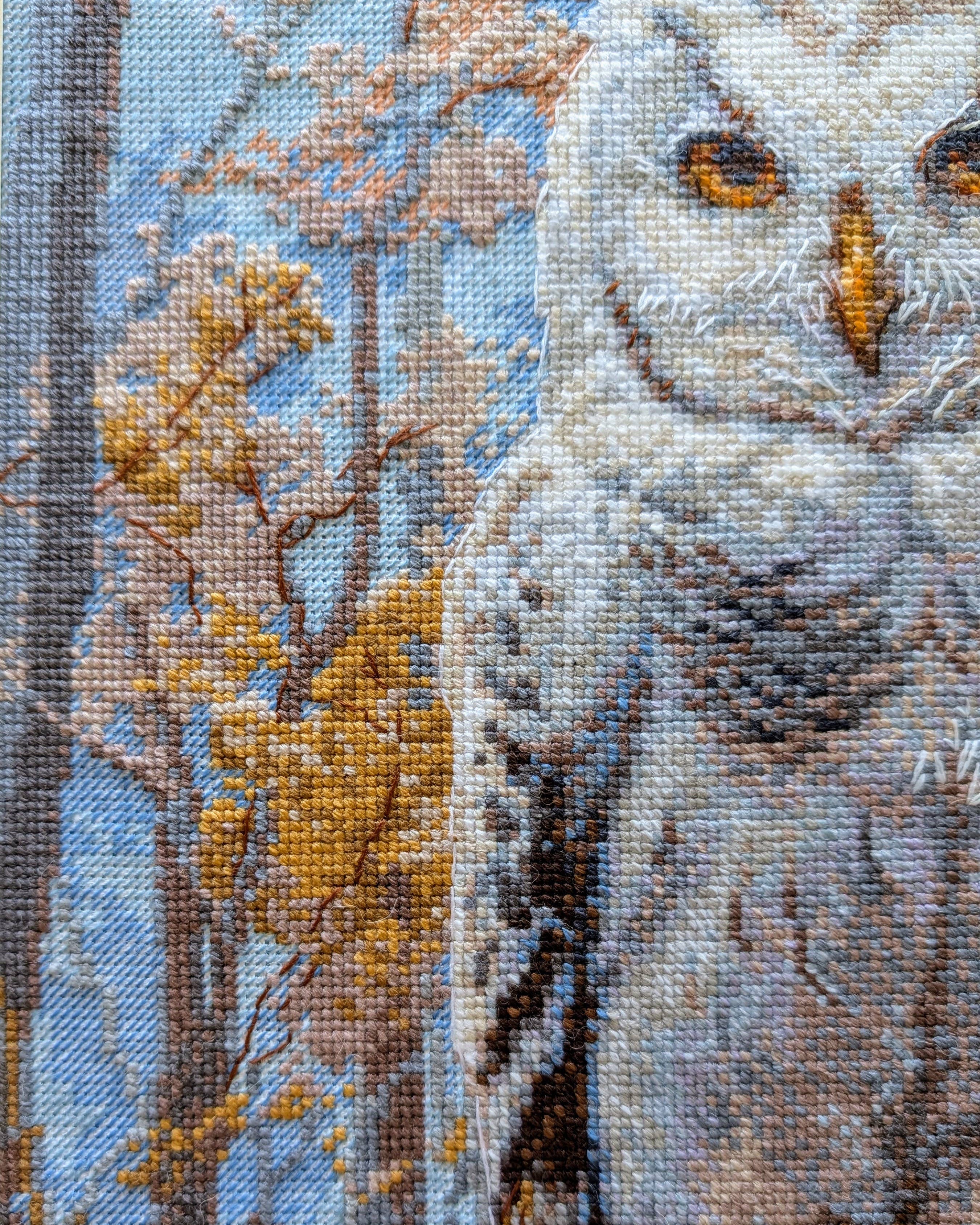 Wildwood Owl – AINE Broderikit (30 x 40 cm)