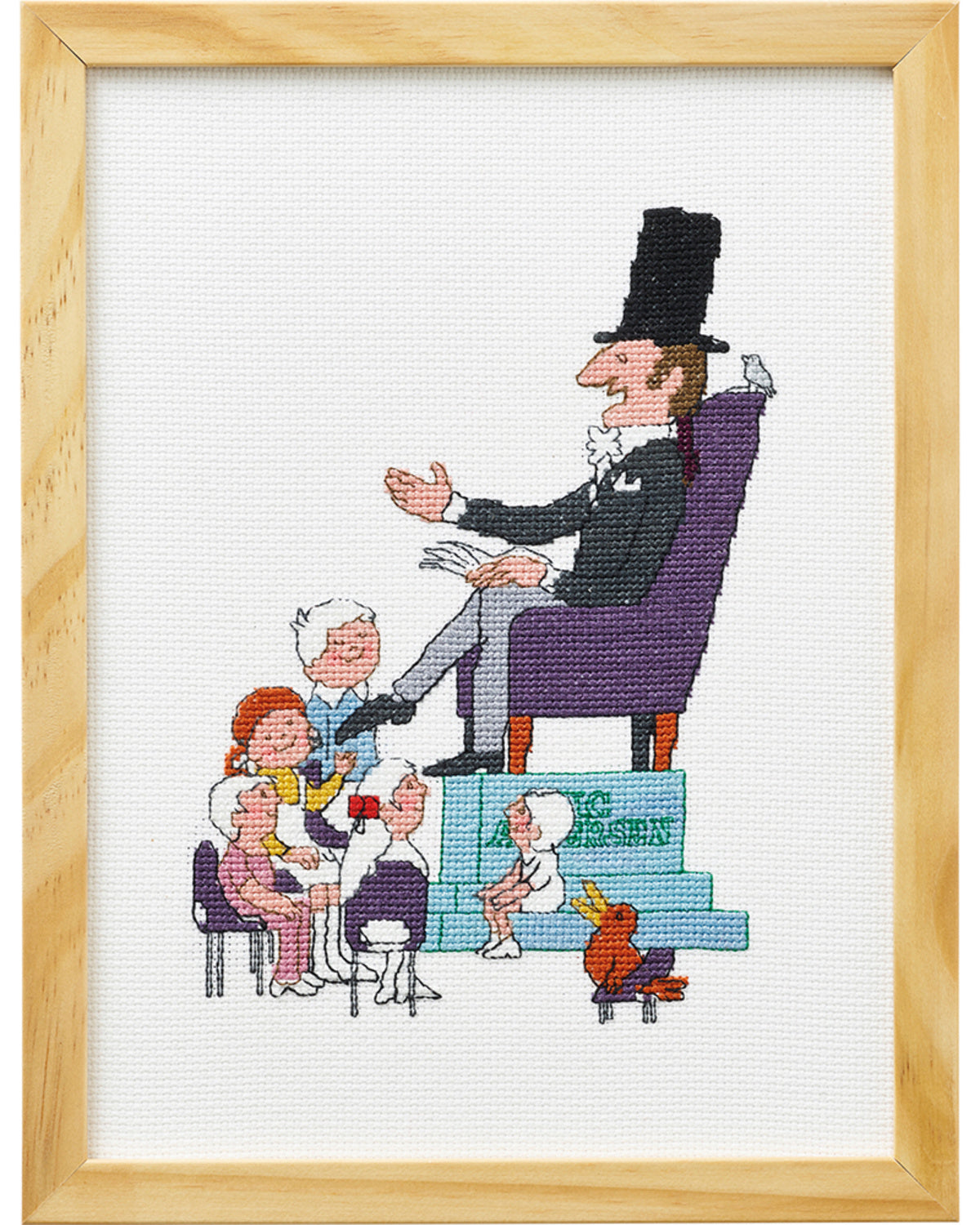 H.C. Andersen – Broderikit (18 x 24 cm)