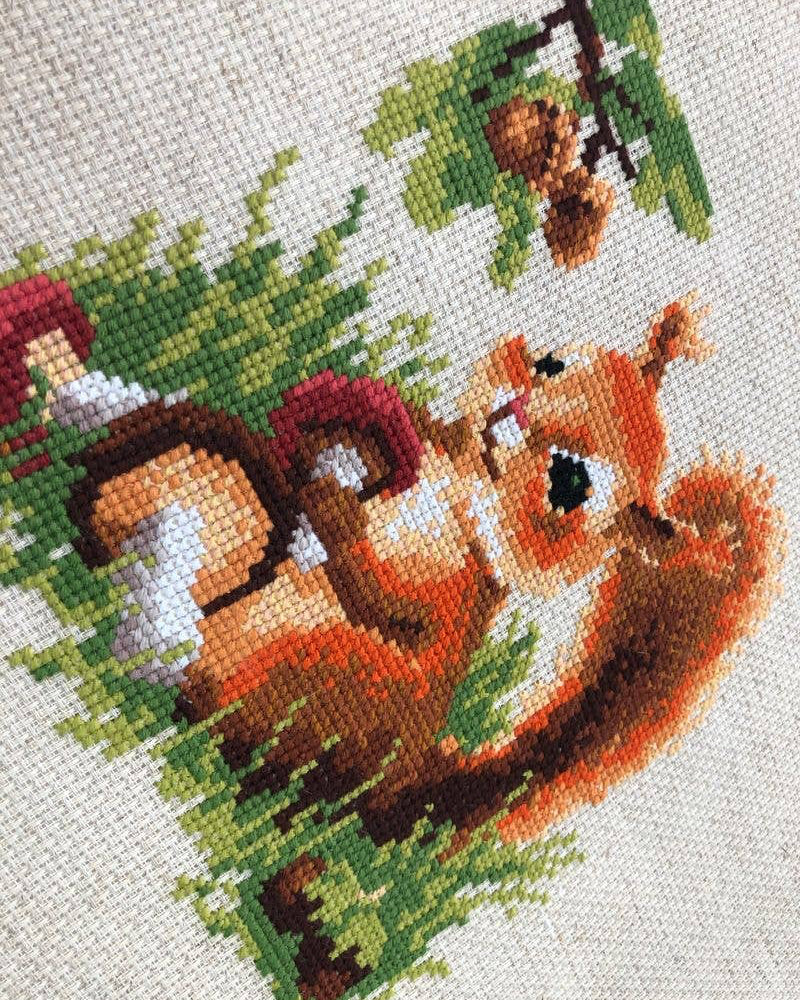 Egern - RIOLIS Broderikit (20 x 20 cm)