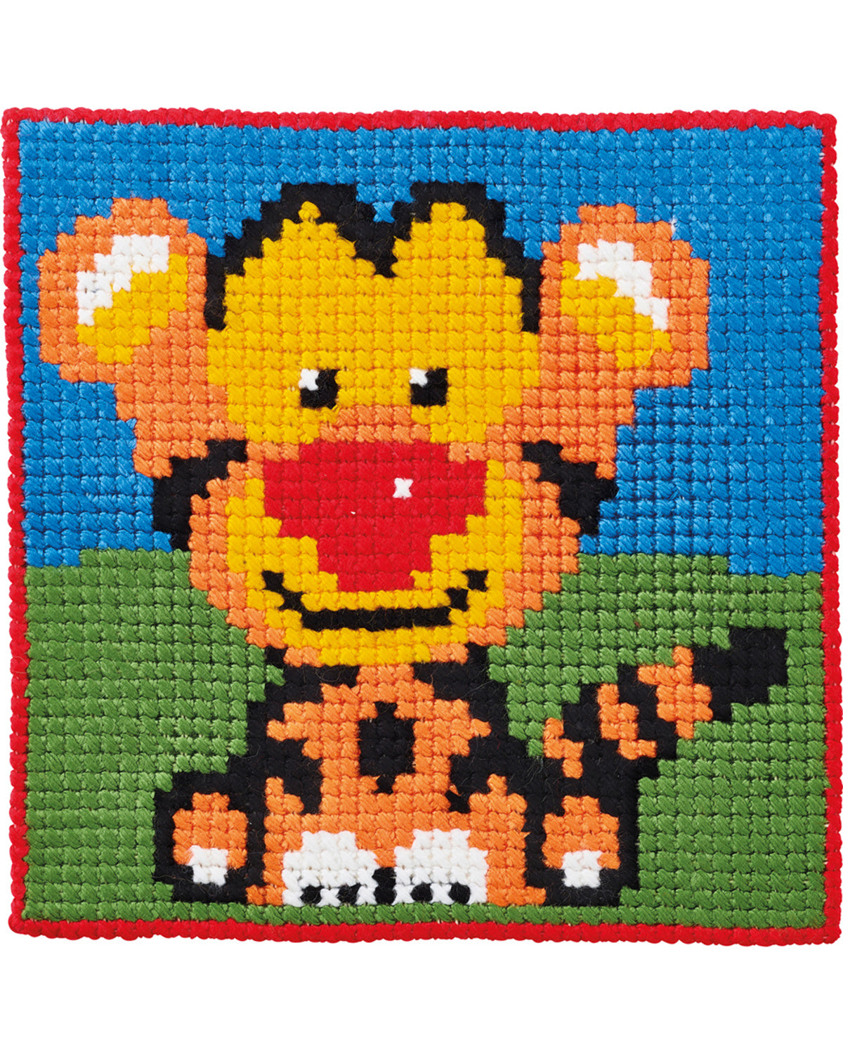 Tiger – Begynderkit (25x25 cm)