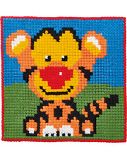Tiger – Begynderkit (25x25 cm)