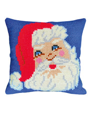 Julemand Stramaj Pude – Broderikit (35 x 35 cm)