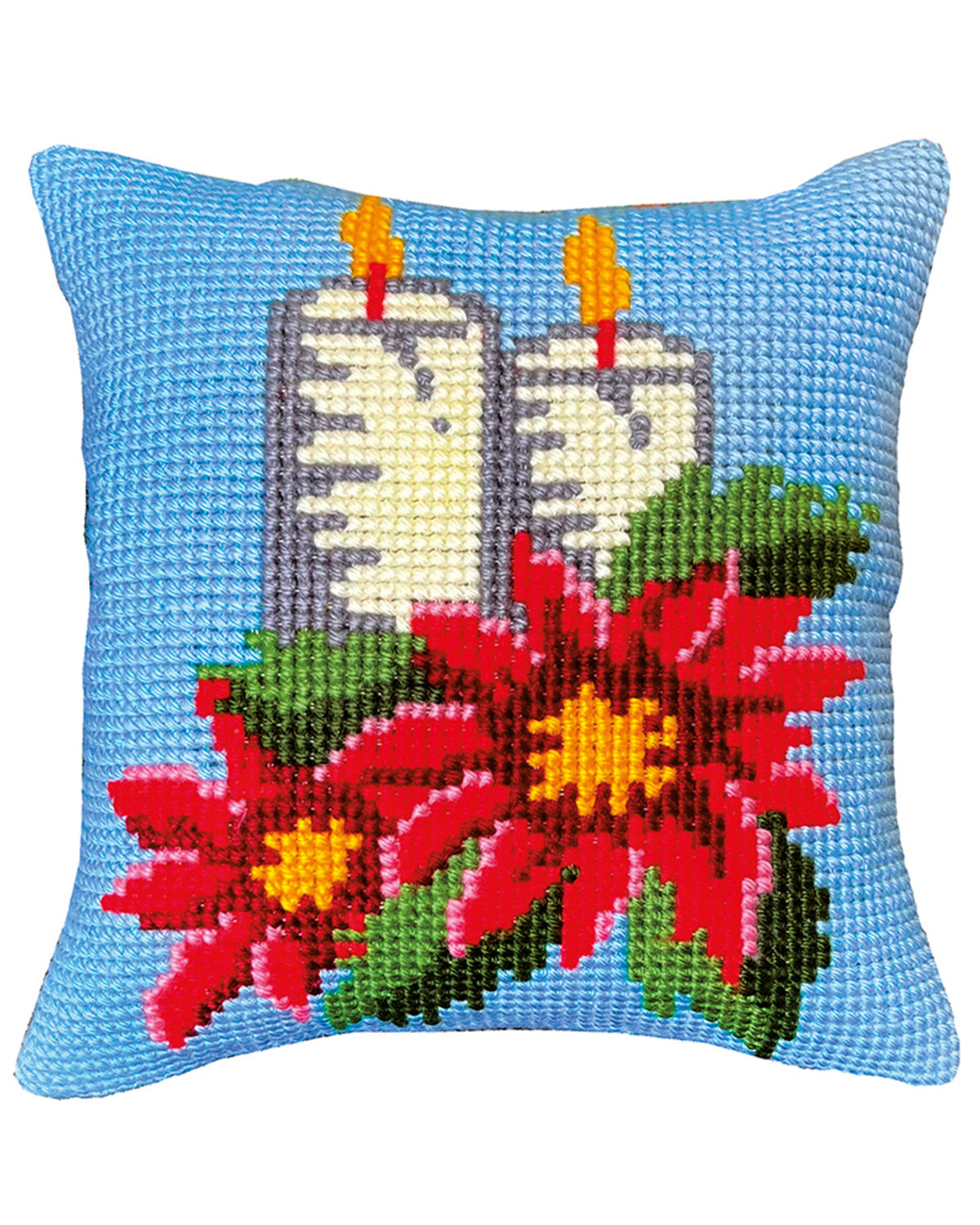 Dekoration Stramaj Pude – Broderikit (35 x 35 cm)
