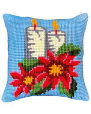 Dekoration Stramaj Pude – Broderikit (35 x 35 cm)