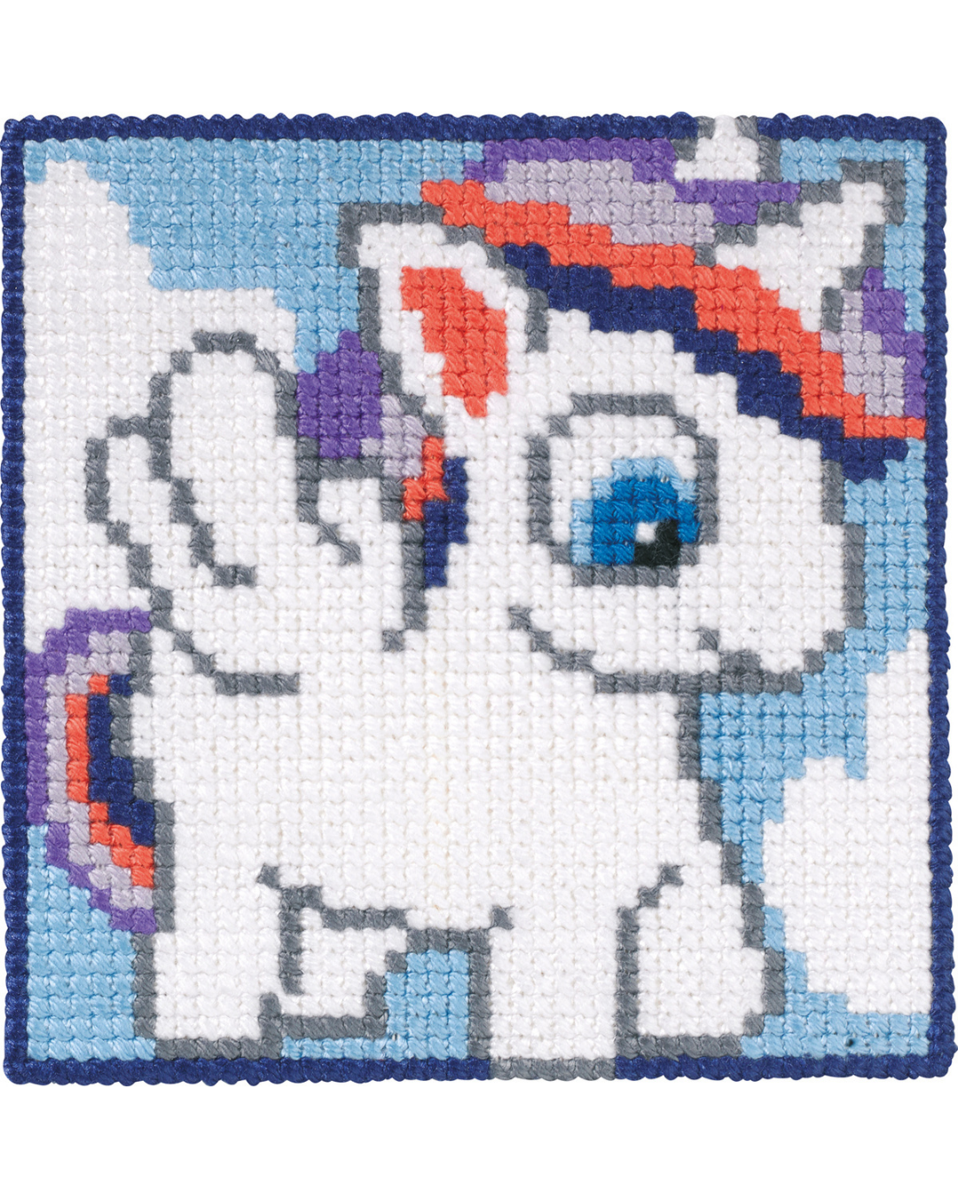 Enhjørning – Begynderkit (25x25 cm)