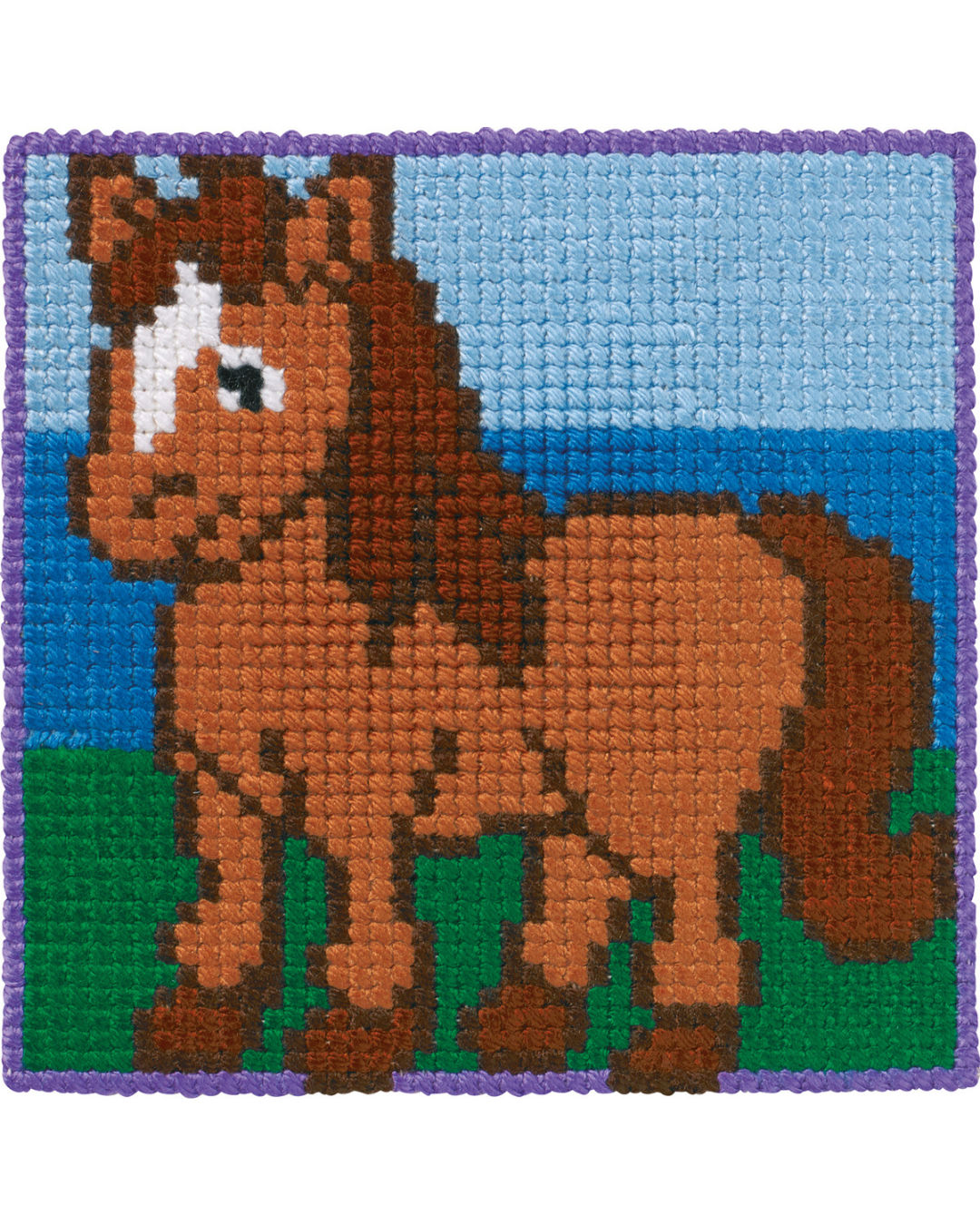 Hest – Begynderkit (25x25 cm)