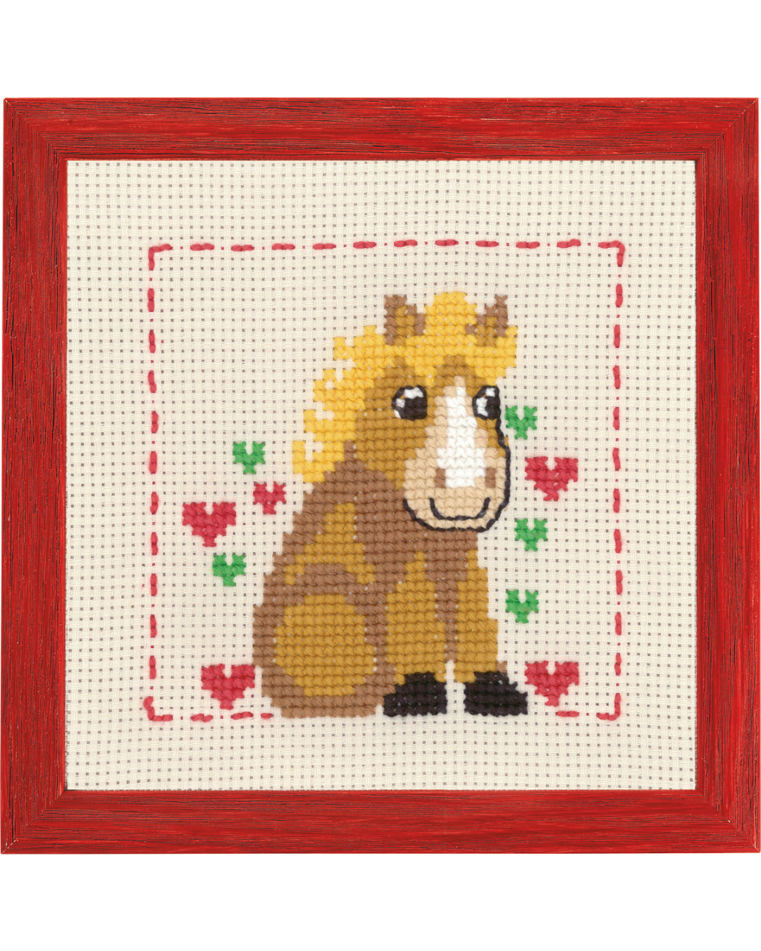 Hest – Begynderkit (14x14 cm)
