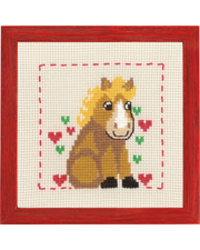 Hest – Begynderkit (14x14 cm)