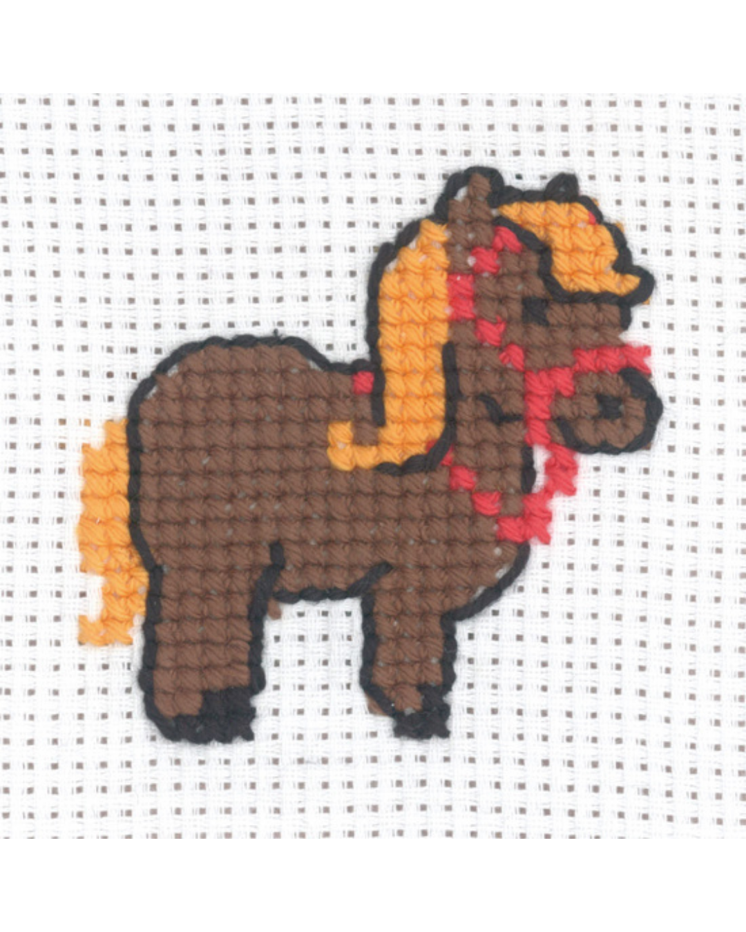 Hest – Begynderkit (8x8 cm)