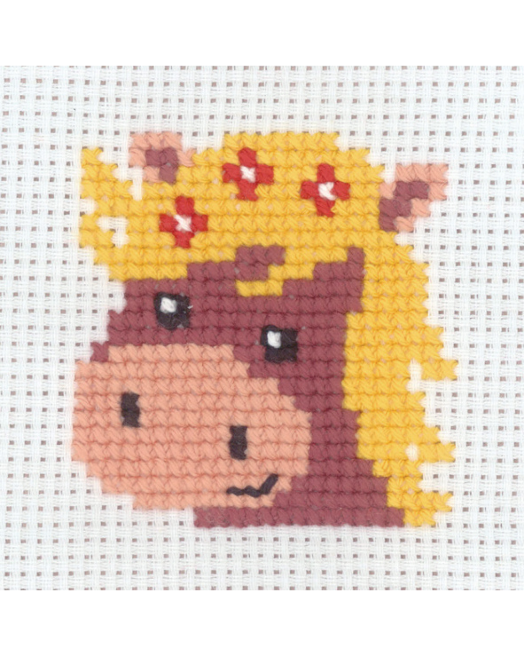 Hest – Begynderkit (8x8 cm)