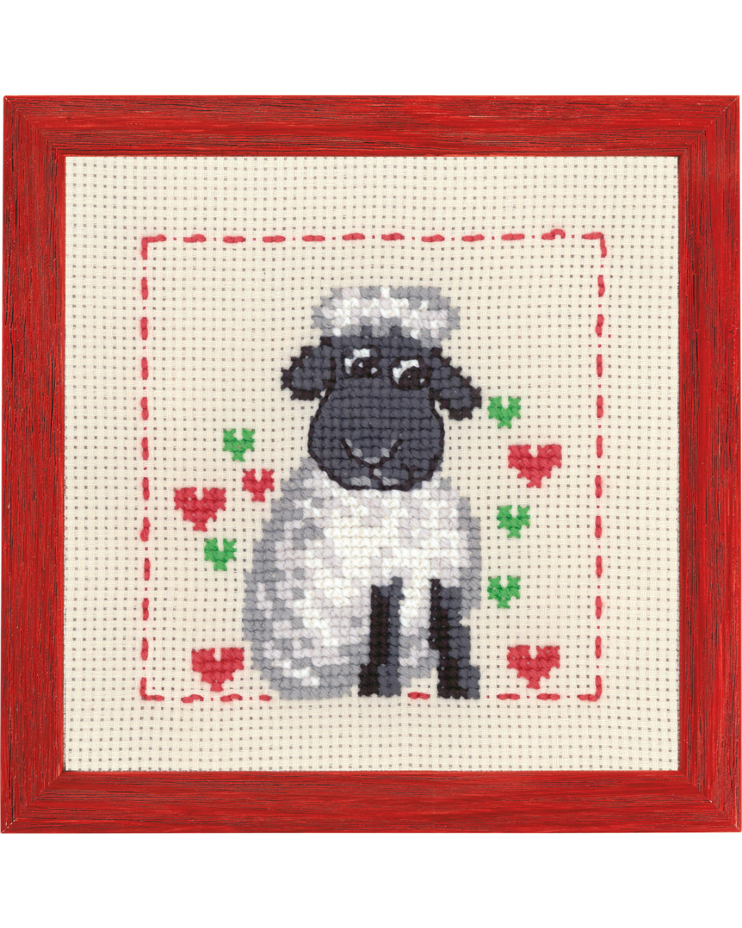 Får – Begynderkit (14x14 cm)