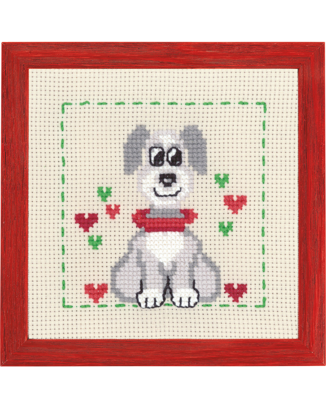 Hund – Begynderkit (14x14 cm)