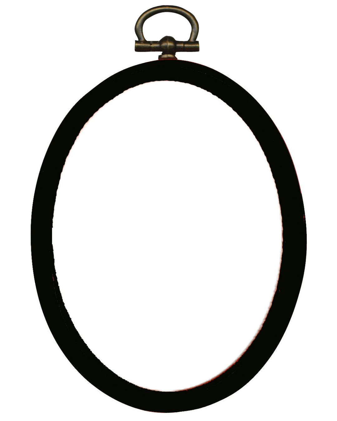 Oval Flexiramme i Plast - Flere farver (7×9 cm)