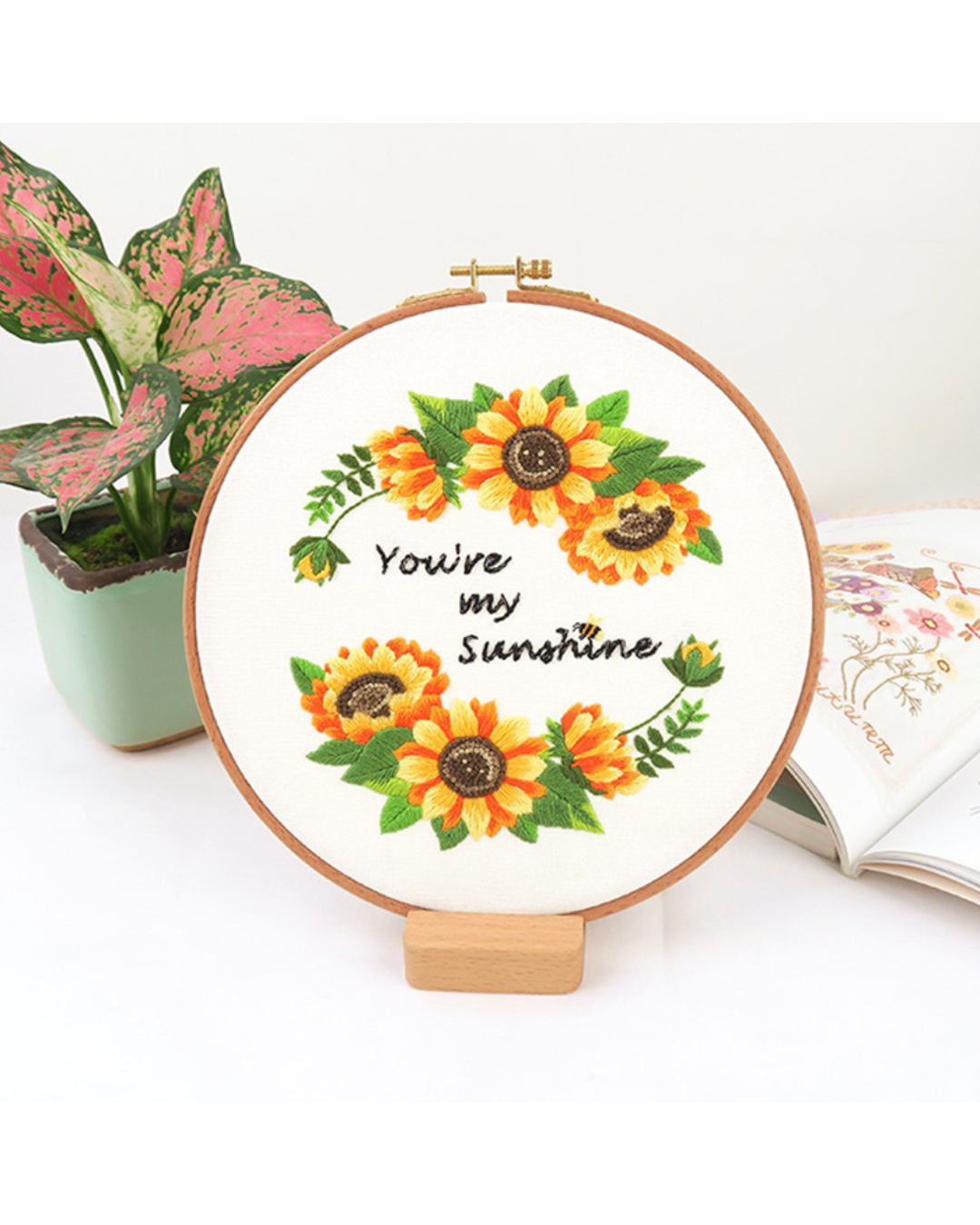 You’re My Sunshine – Broderikit (29 × 29 cm)